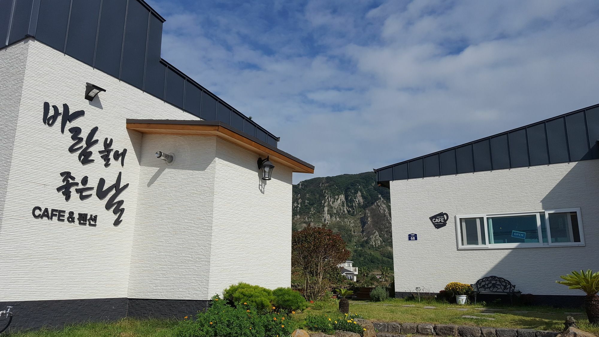 Wind Jeju Cafe & Pension Seogwipo-stad Buitenkant foto