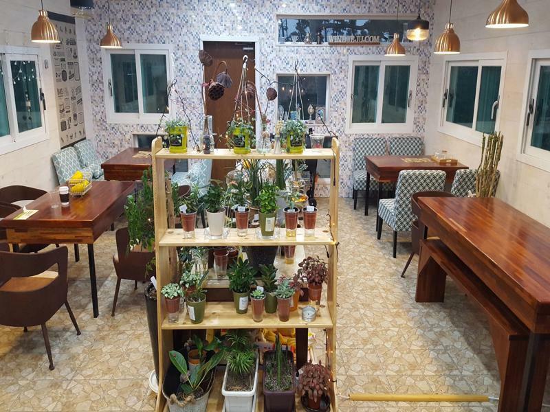 Wind Jeju Cafe & Pension Seogwipo-stad Buitenkant foto